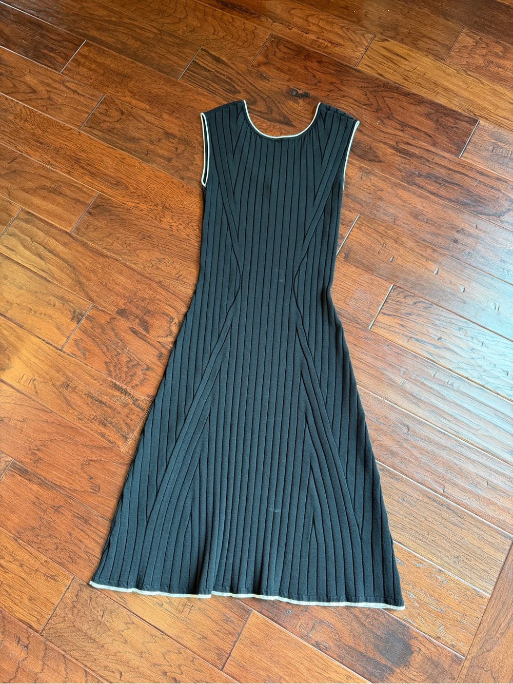 White House Black Market Black Midi Dress